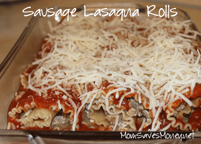 Recipe - Sausage Lasagna Rolls! More Ideas for This Week's 