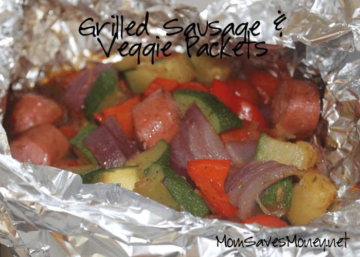 Recipe - Grilled Sausage & Veggie Packets! More Ideas for this Week's ...