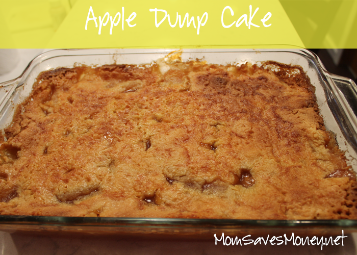 Caramel Apple Dump Cake - Fantabulosity