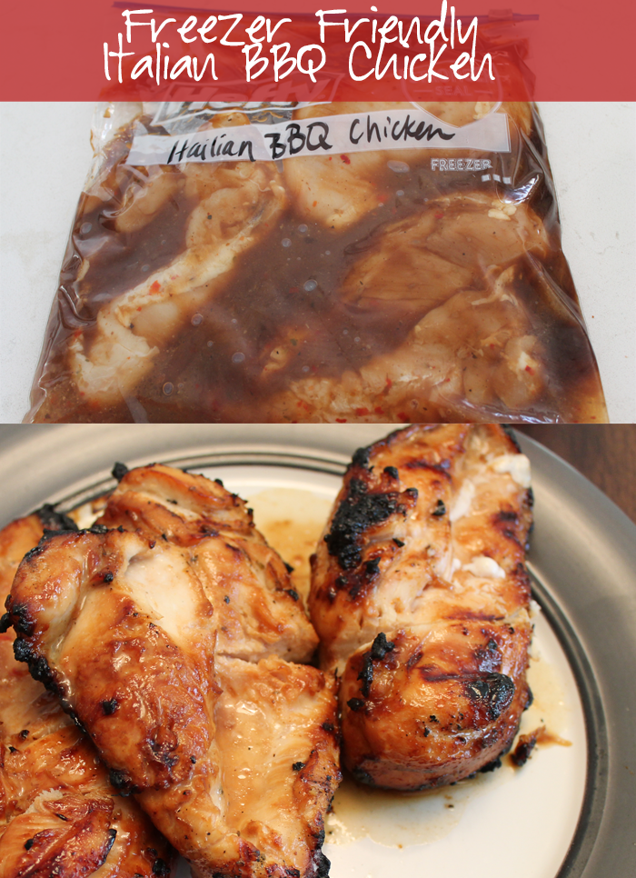 Recipe - Italian BBQ Chicken - Mom Saves Money