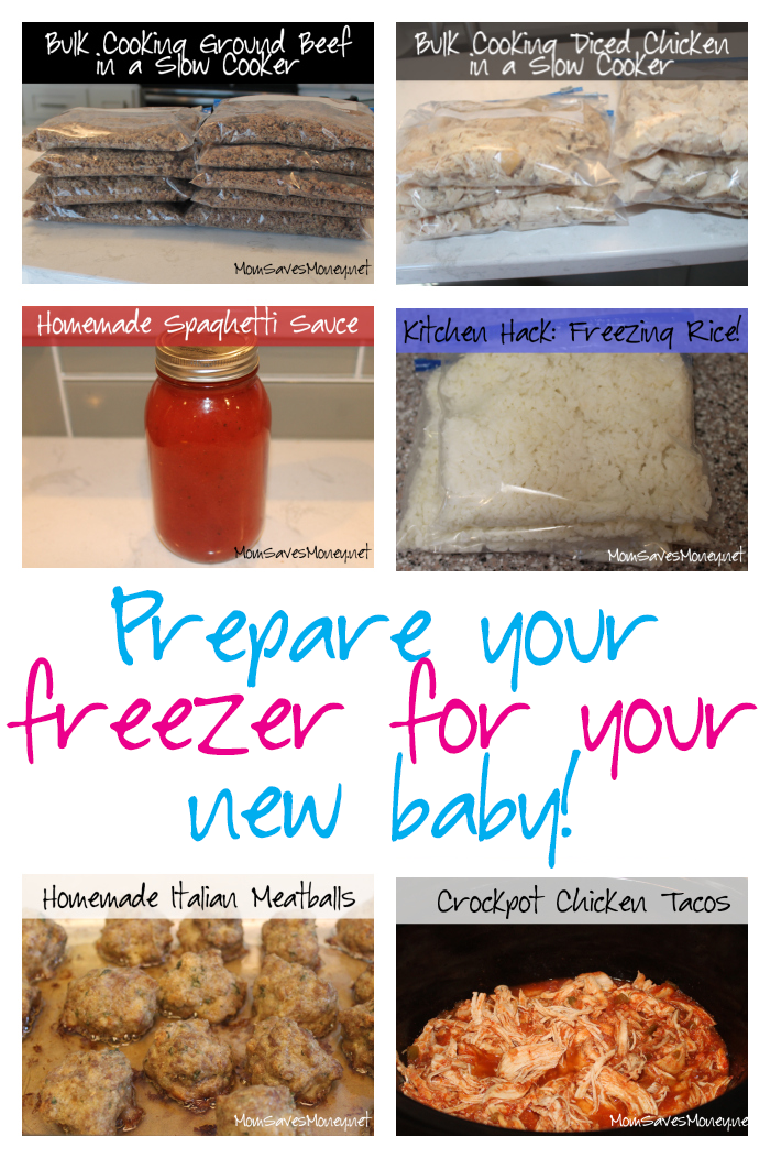 Having a Baby? Prepare Your Freezers! - Mom Saves Money
