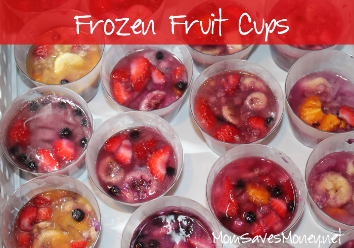 Frozen Fruit Punch Cups - Flour On My Face