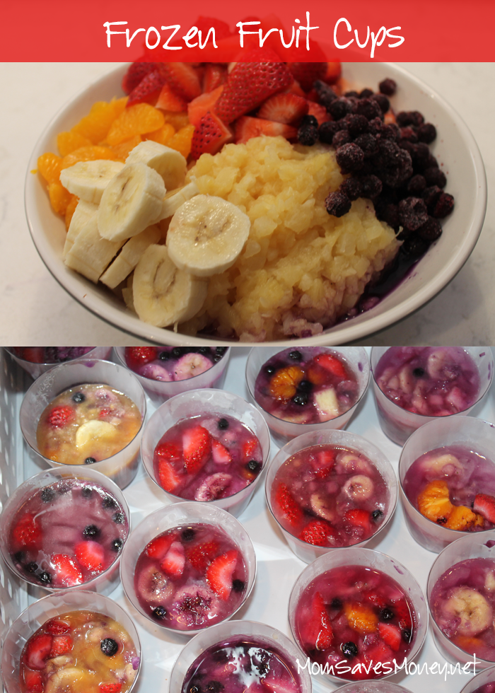 Recipe: Frozen Fruit Cups - Real, Fresh and Easy! - Mom Saves Money