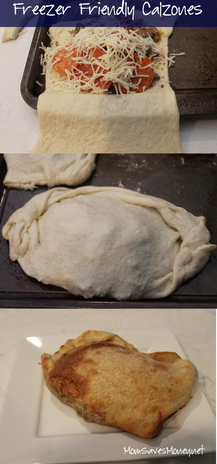 Recipe - Homemade Calzones (Freezer Friendly!) - Mom Saves Money