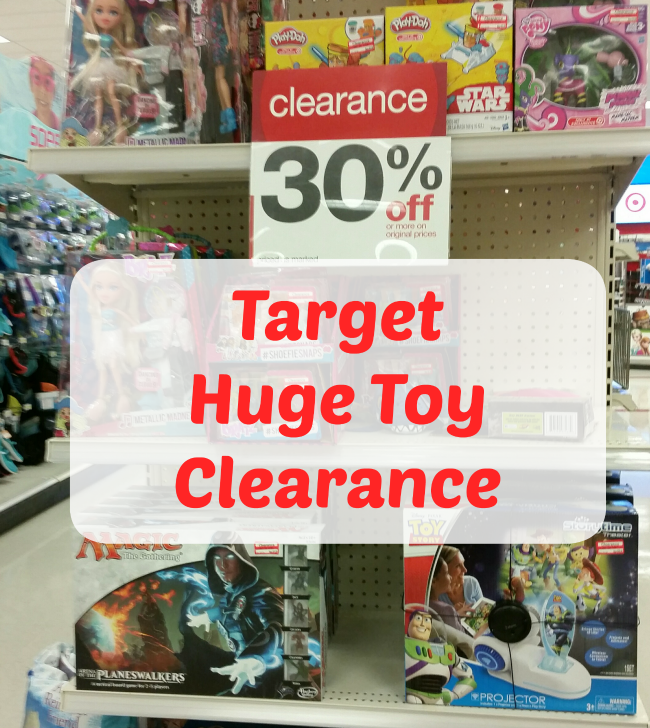 target toy clearance
