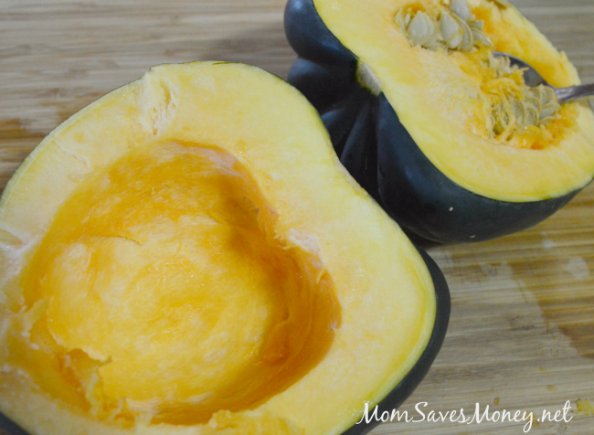 acorn squash scoop