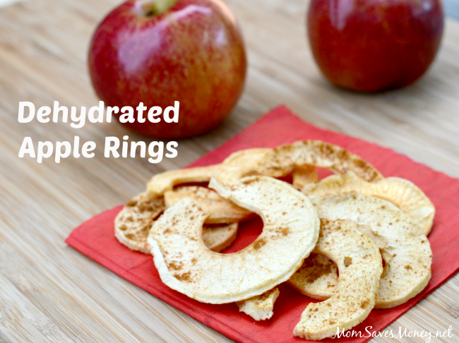 dehydrated apple rings