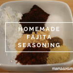 Homemade Fajita Seasoning - make it once, use it lots!