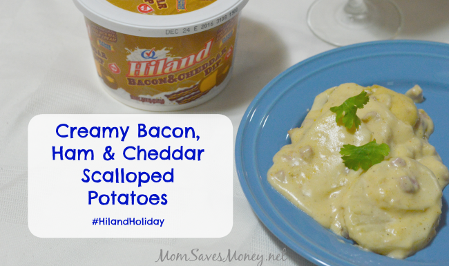 Creamy Bacon, Ham & Cheese Scalloped Potatoes! #HilandHoliday - Mom ...