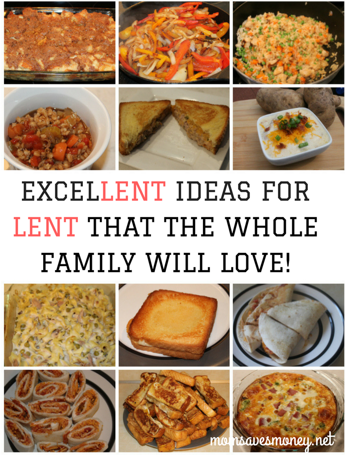 Over 25, easy, family-friendly recipes for Lent or Meatless Mondays. 