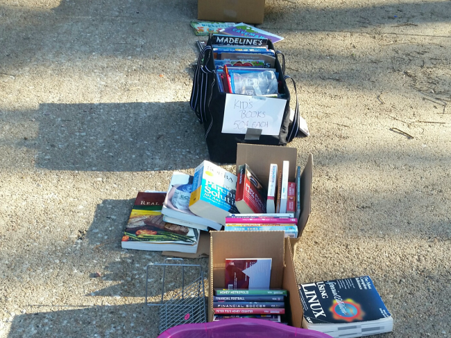 garage-sale-books