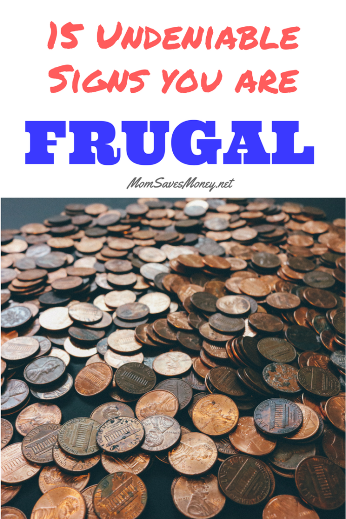 signs you are frugal