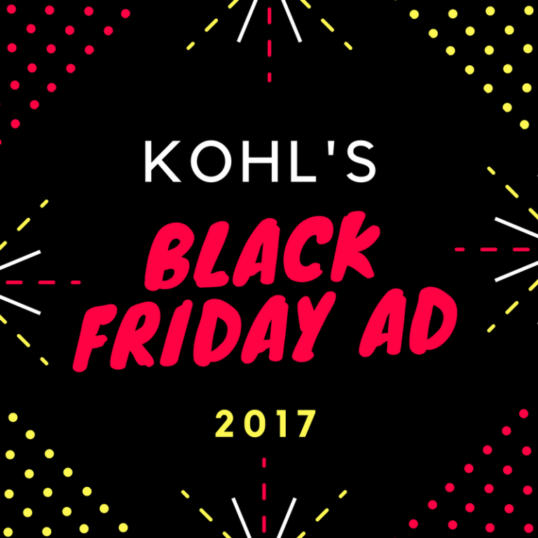 kohls black friday book