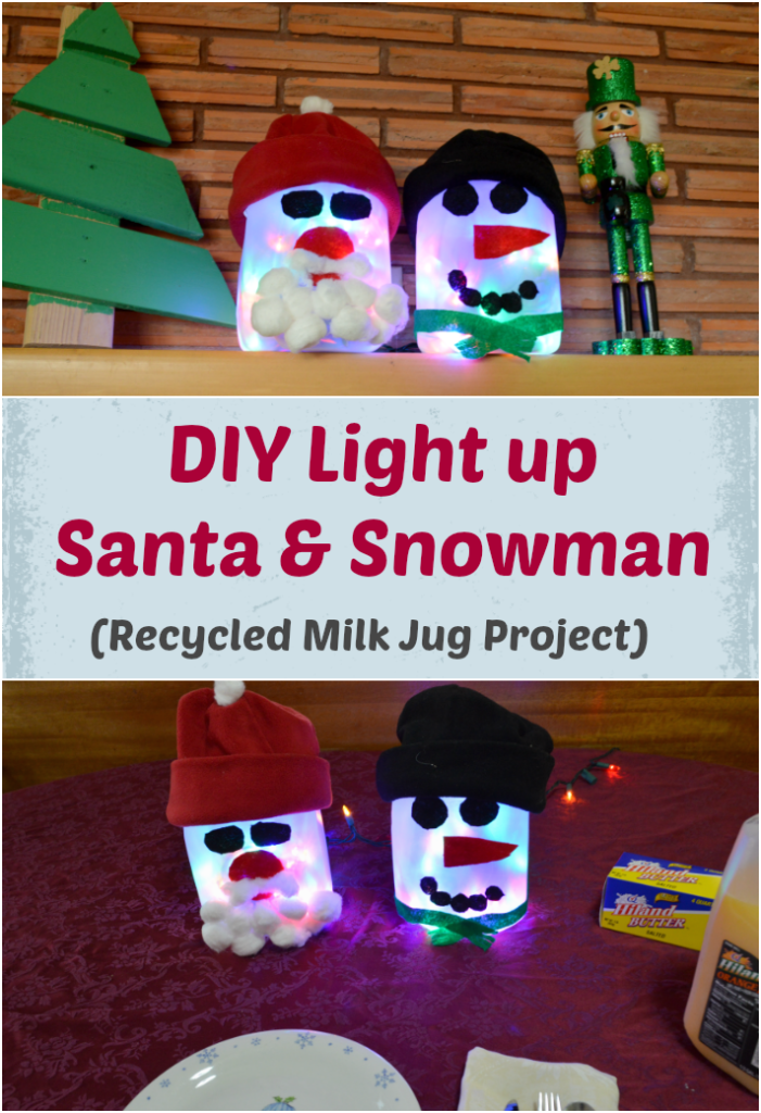 DIY Santa Milk Jug - Brought to You by Mom - Family, Food, and Beyond