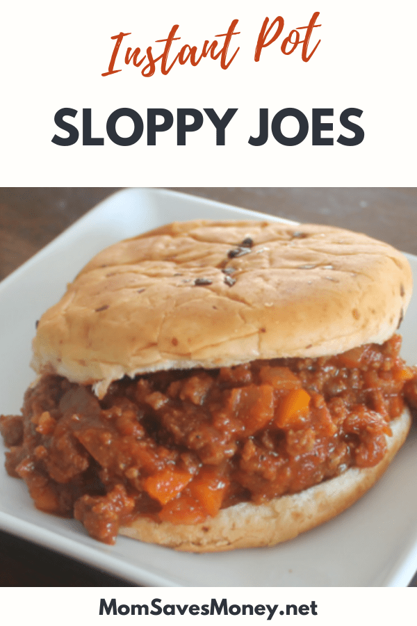 instant pot sloppy joes