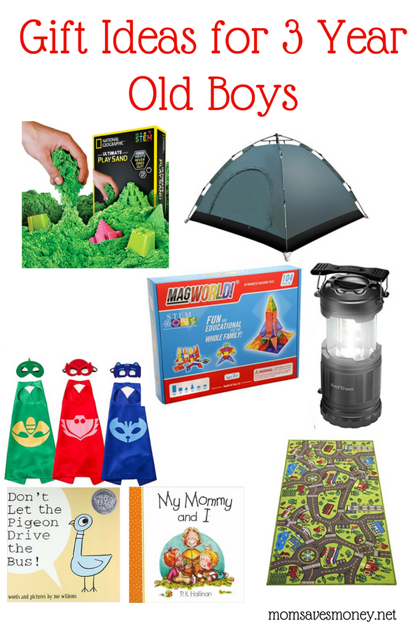 fun gifts for 3 year old boy