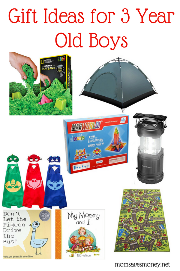 gift suggestions for 3 year old boy