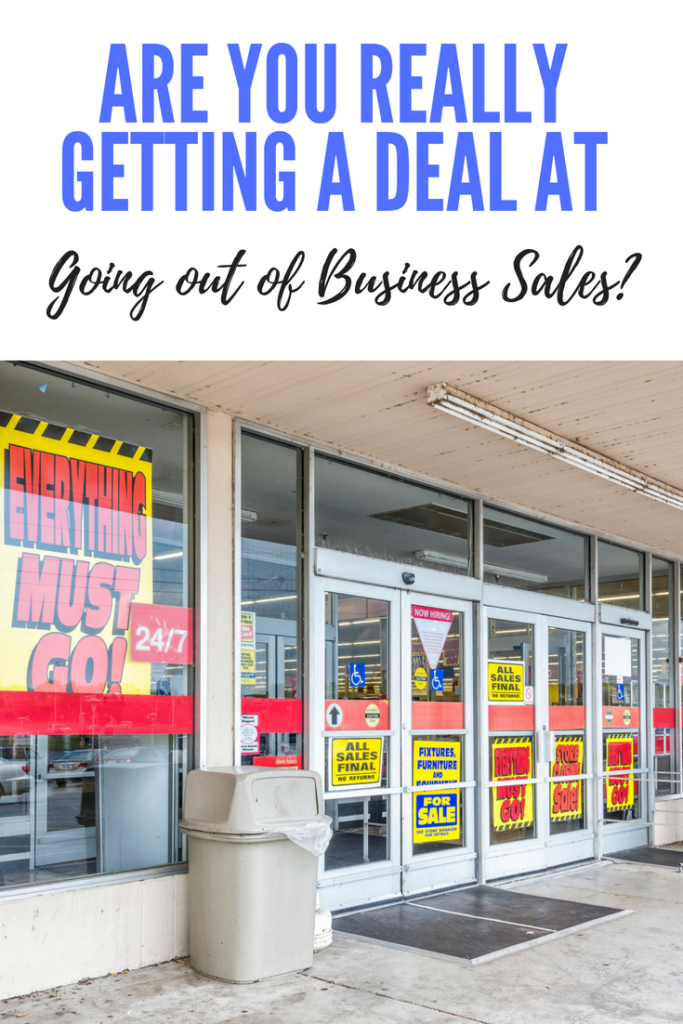 Tips For Store Closing Sales Are You Really Getting A Good Deal
