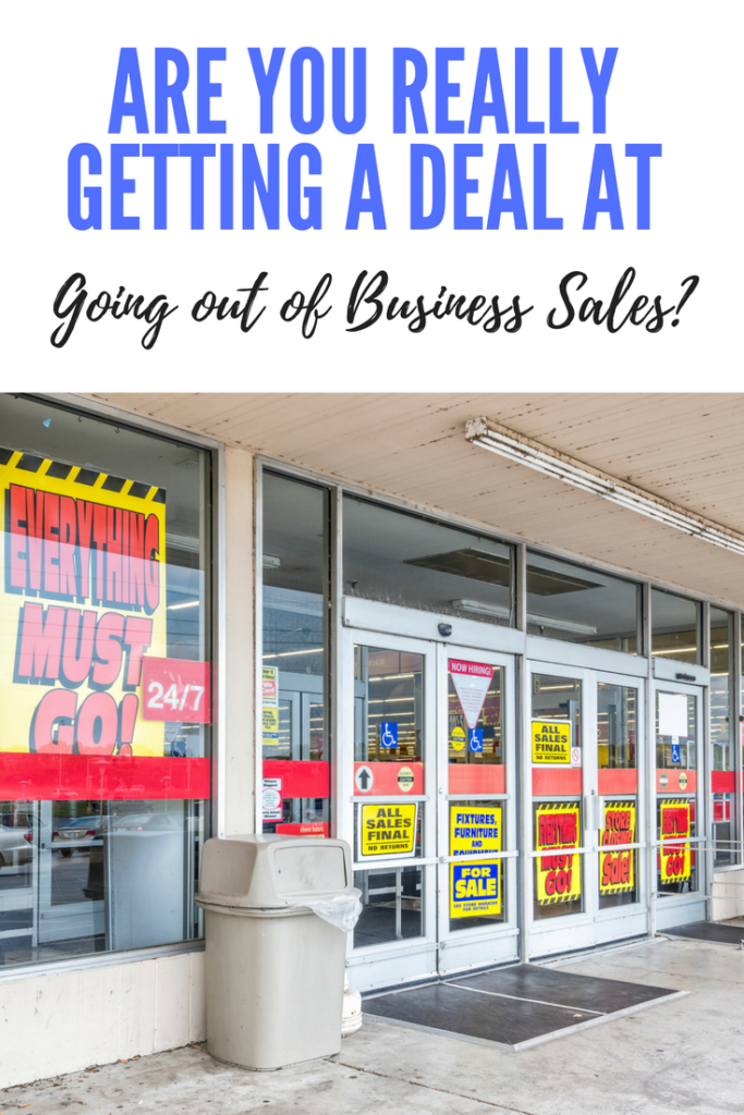 Tips for Store Closing Sales Are You Really Getting a Good Deal