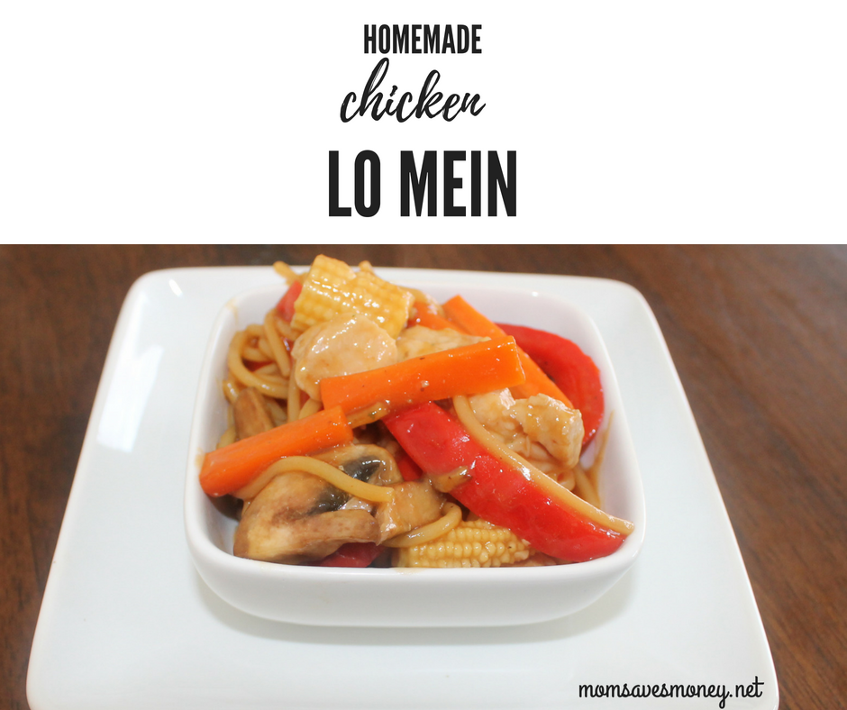 chicken lo mein