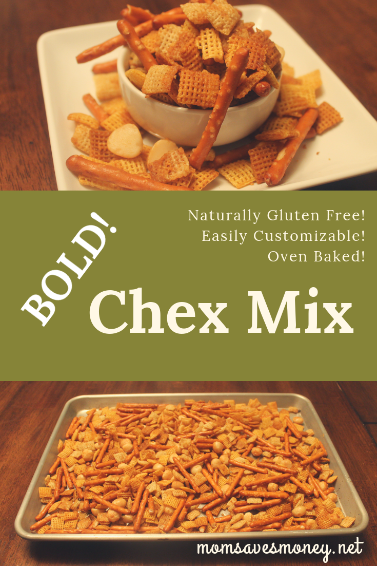 Bold Chex Snack Mix - A Family Favorite Baked in the Oven! - Mom Saves ...