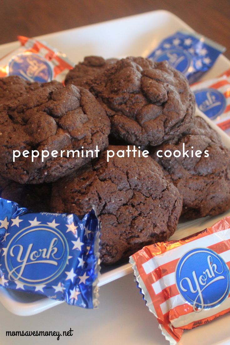 York Peppermint Pattie cookies