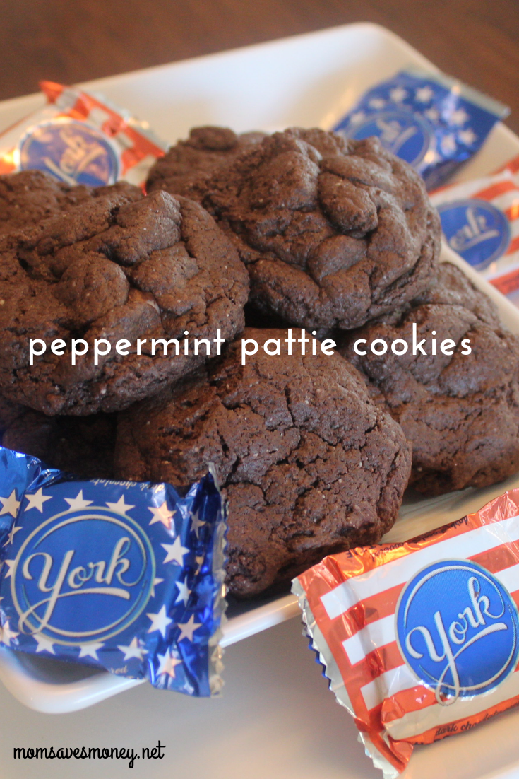 Chocolate Peppermint Cake Mix Cookies