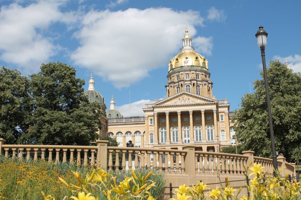 des moines state capitol building