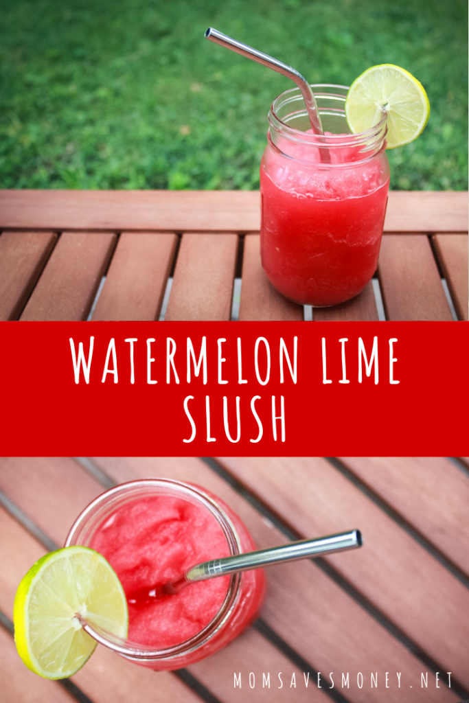 watermelon lime slush