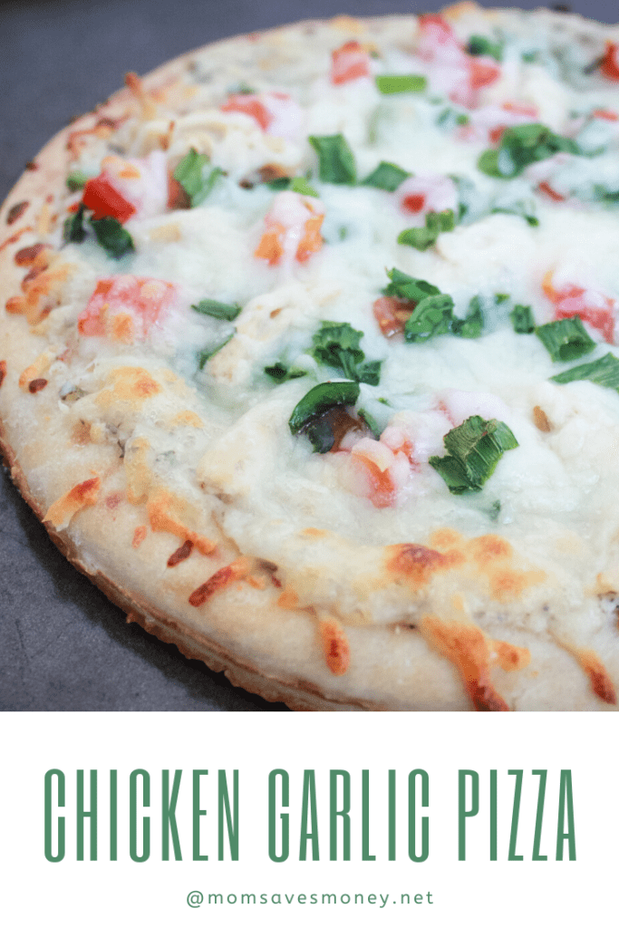 Copy Cat Papa Murphy's Garlic Chicken Pizza & Homemade Ranch dressing