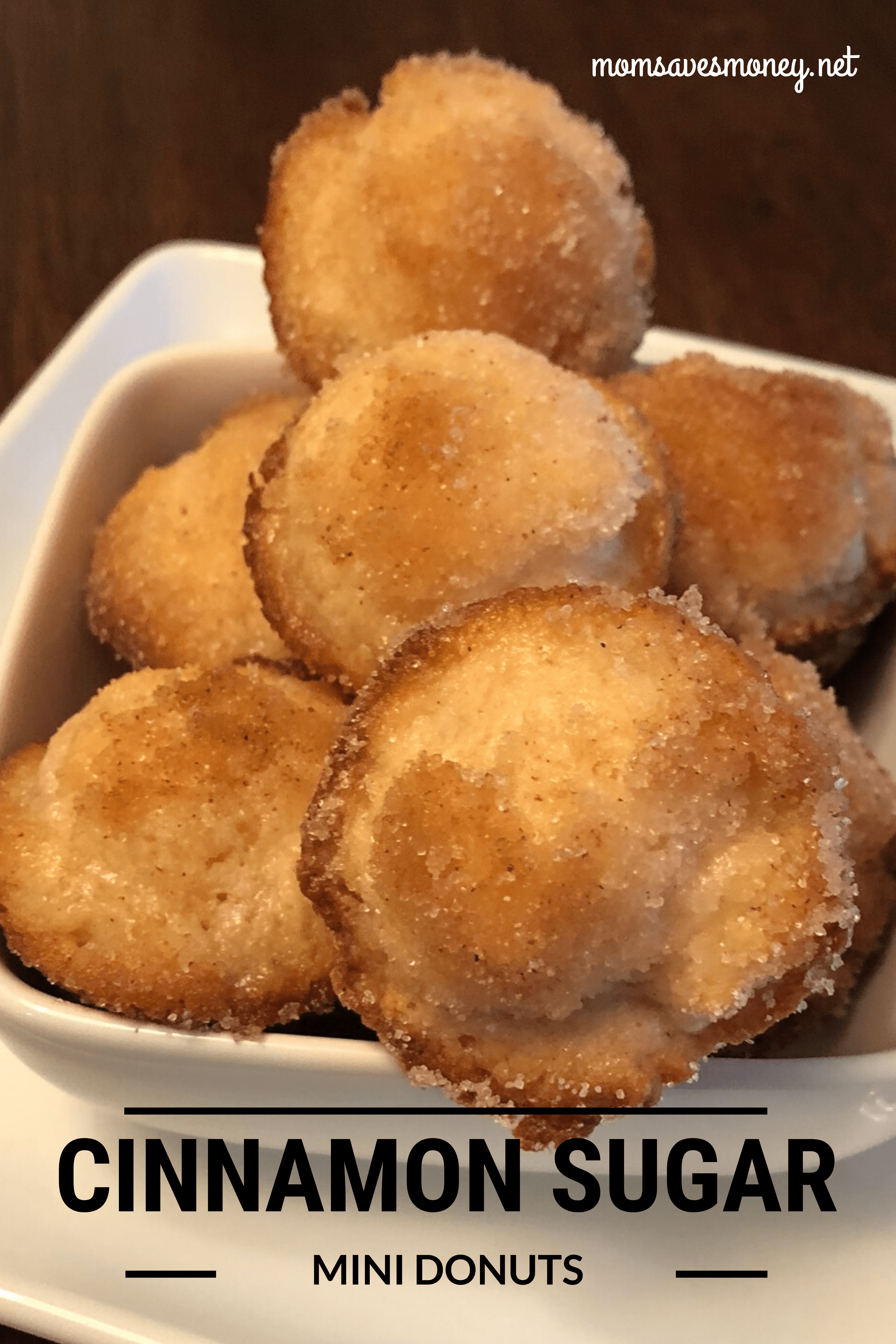 Cinnamon Sugar Mini Donuts