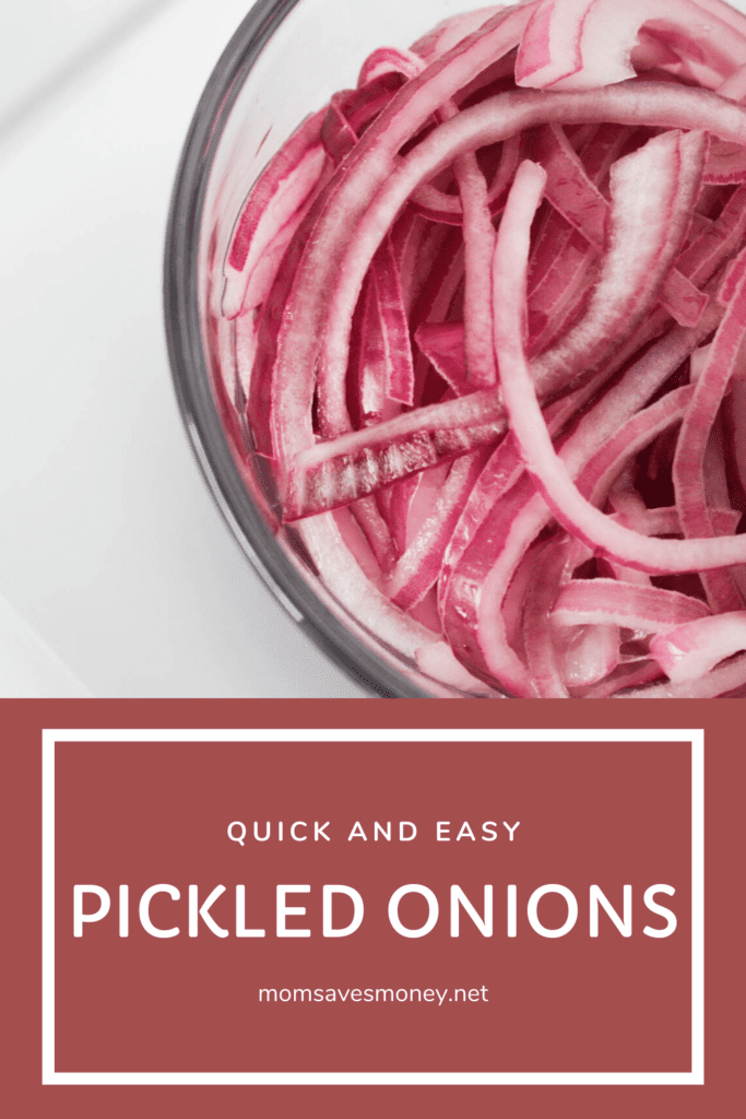 quick and easy pickled onions