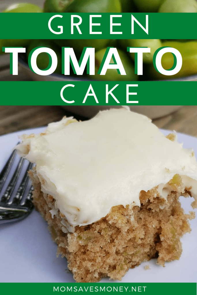 green tomato cake