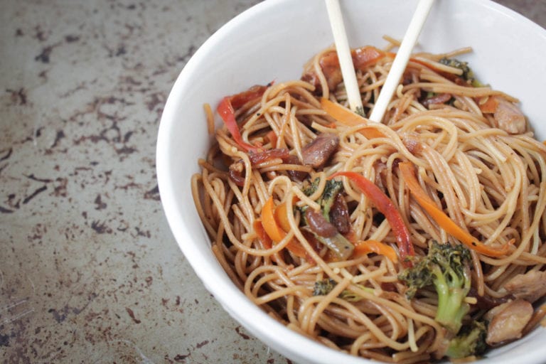 The Easiest Asian Noodle Stir Fry Recipe - Mom Saves Money