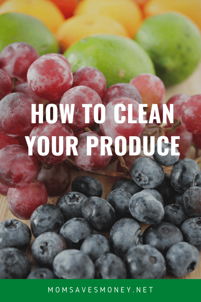how to clean produce