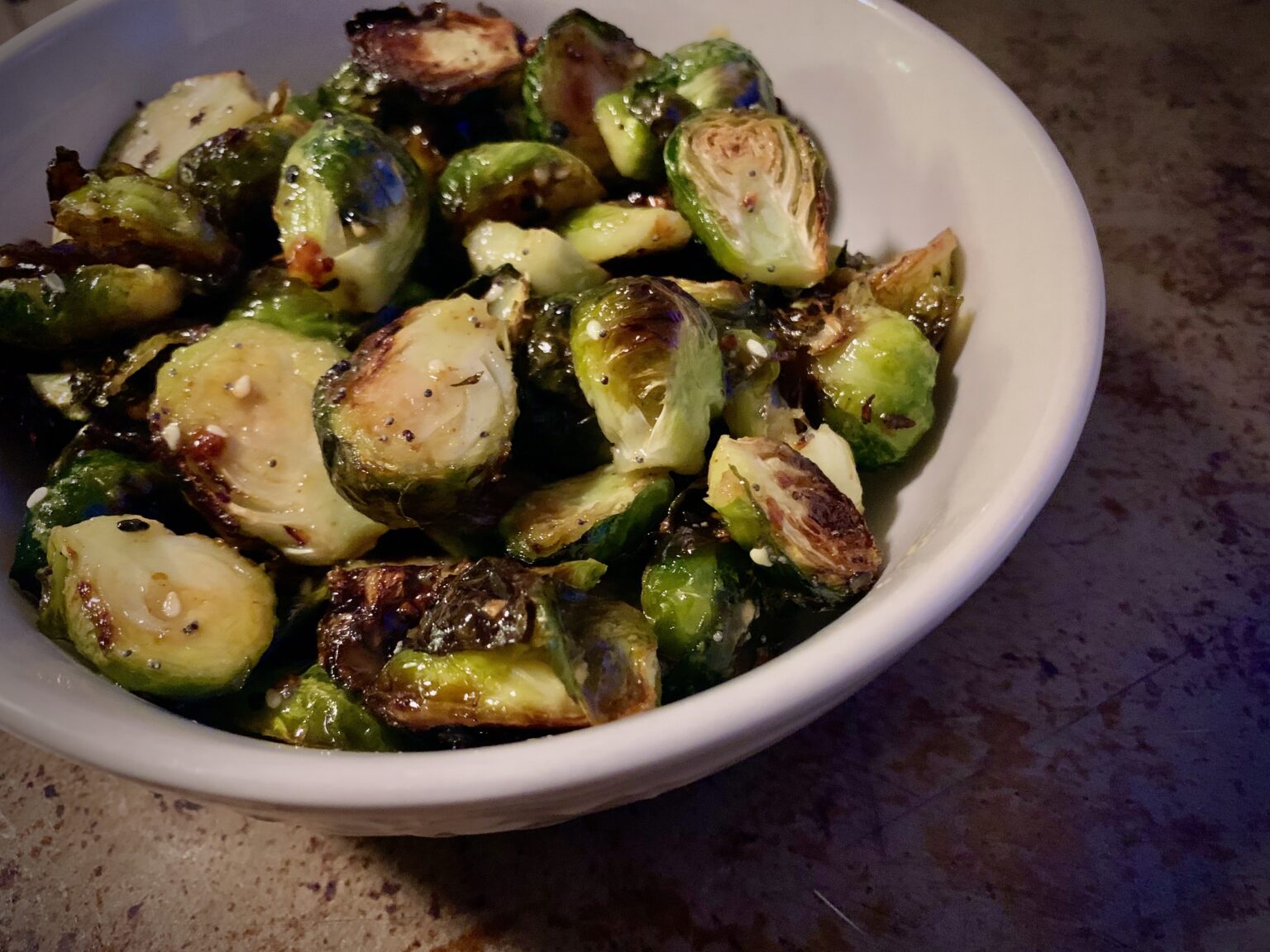 Honey Mustard Roasted Brussels Sprouts Mom Saves Money