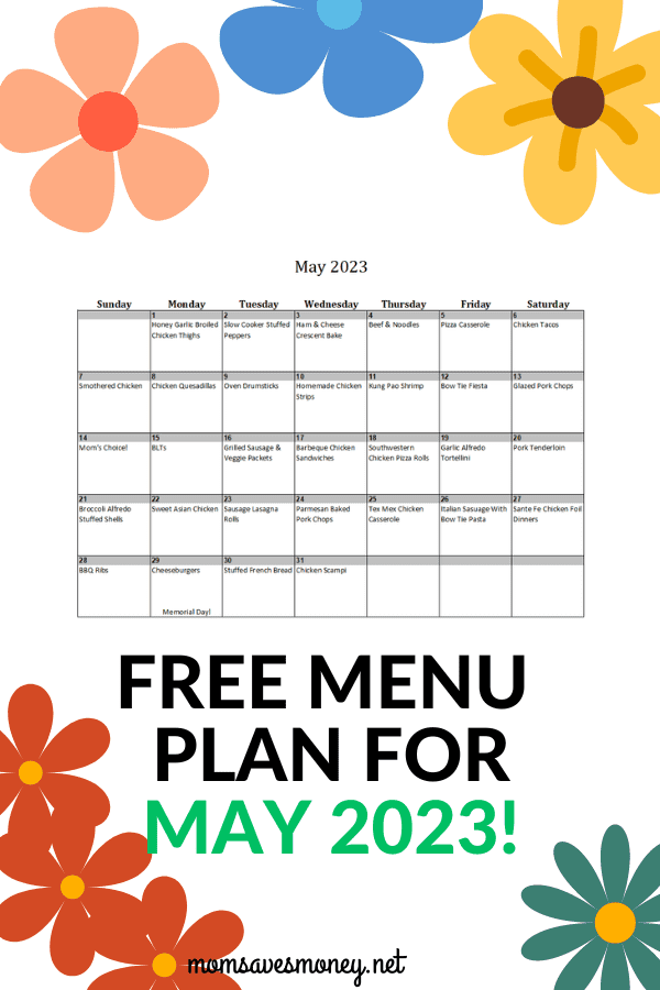 March meal plan